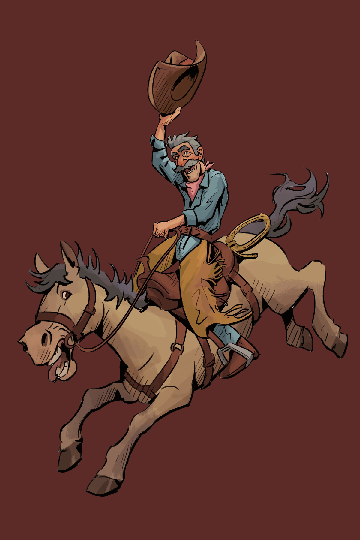 Cowboy-Bronco